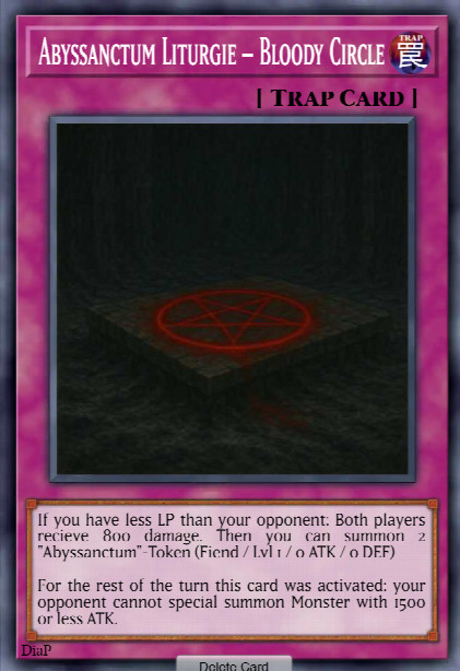 Abyssanctum Liturgie - Bloody Circle
