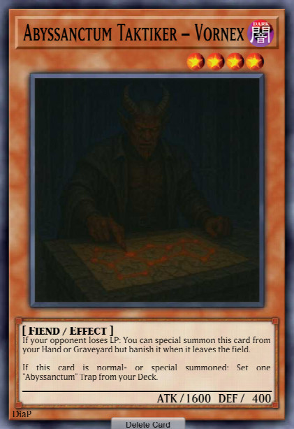 Abyssanctum Taktiker – Vornex