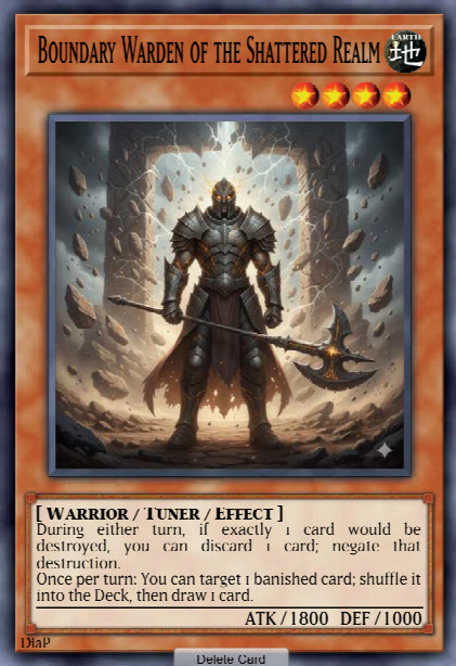 Boundary Warden of the Shattered Realm