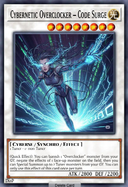 Cybernetic Overclocker – Code Surge