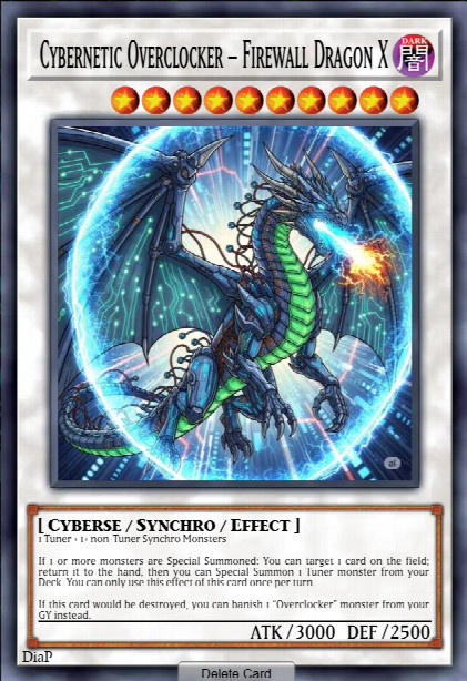 Cybernetic Overclocker – Firewall Dragon X