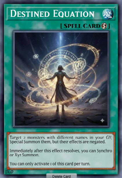 Destined Equation