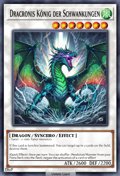 Dracronis König der Schwankungen