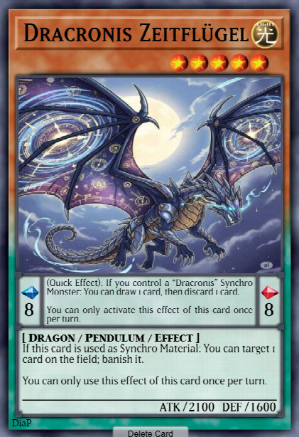 Dracronis Zeitflügel