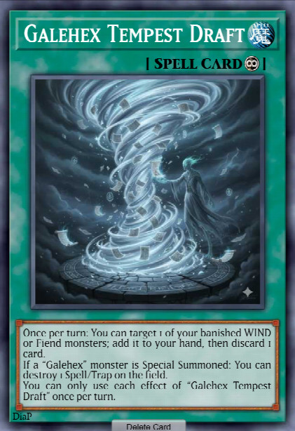 Galehex Tempest Draft