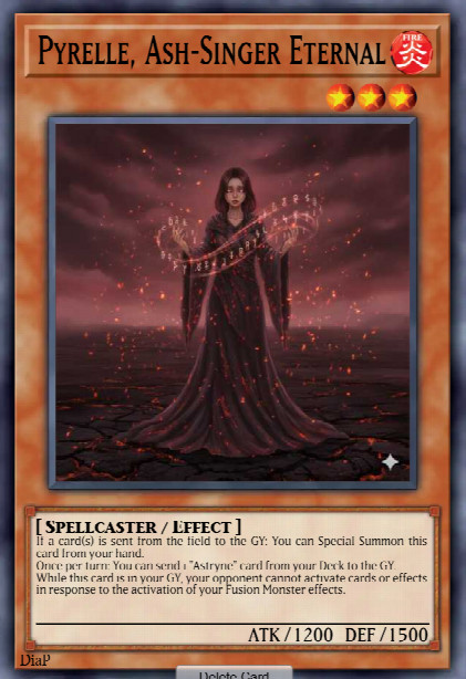 Pyrelle, Ash-Singer Eternal