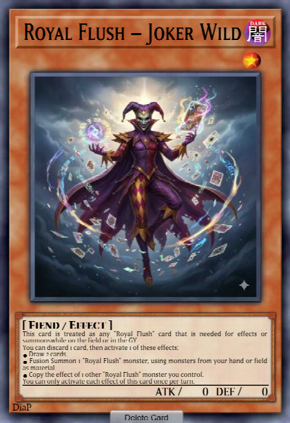 Royal Flush – Joker Wild