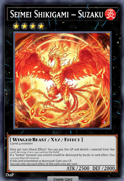 Seimei Shikigami – Suzaku