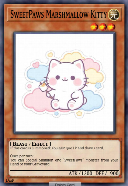 SweetPaws Marshmallow Kitty