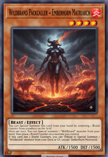 Wildbrand Packcaller – Emberhorn Matriarch