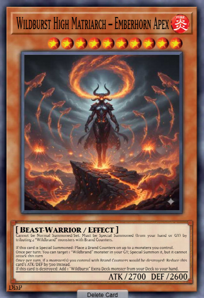 Wildburst High Matriarch – Emberhorn Apex