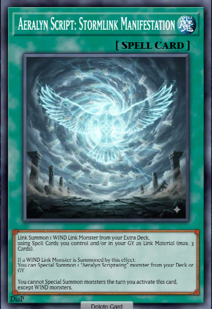 Aeralyn Script: Stormlink Manifestation