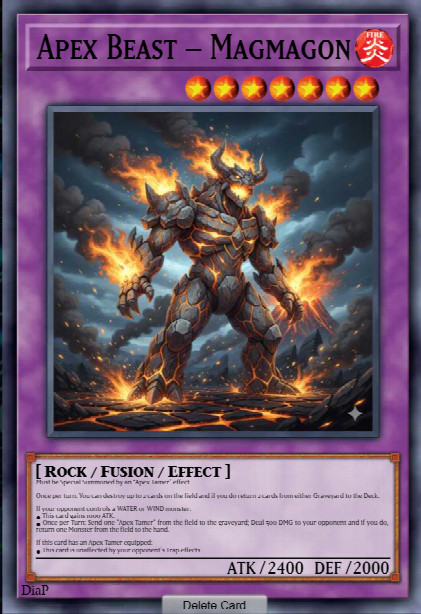 Apex Beast – Magmagon