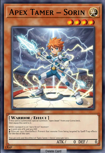 Apex Tamer – Sorin