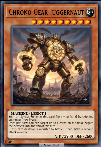 Chrono Gear Juggernaut