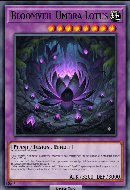 Bloomveil Umbra Lotus