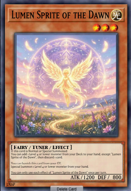 Lumen Sprite of the Dawn