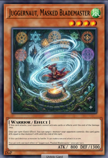 Juggernaut, Masked Blademaster