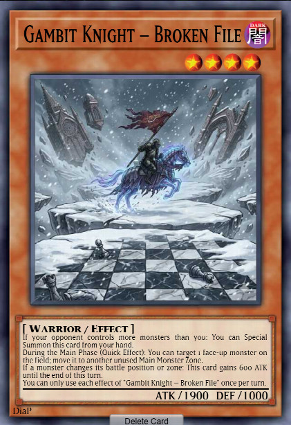 Gambit Knight – Broken File