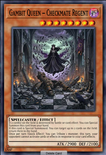 Gambit Queen – Checkmate Regent