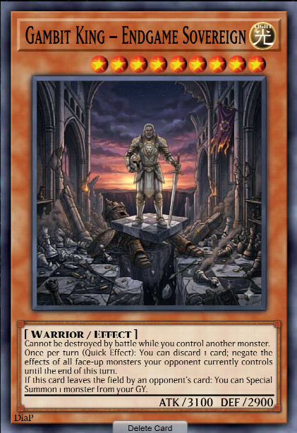 Gambit King – Endgame Sovereign