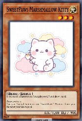 SweetPaws Marshmallow Kitty