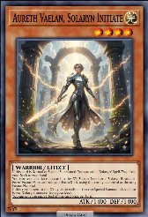 Aureth Vaelan, Solaryn Initiate